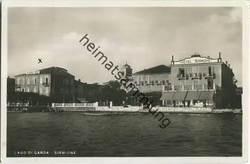 Lago di Garda - Sirmione - Hotel - Albergo Eden - Foto-Ansichtskarte