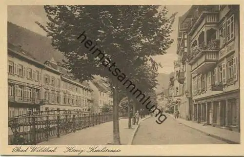 Wildbad - König-Karlstrasse - Verlag Gebr. Metz Tübingen