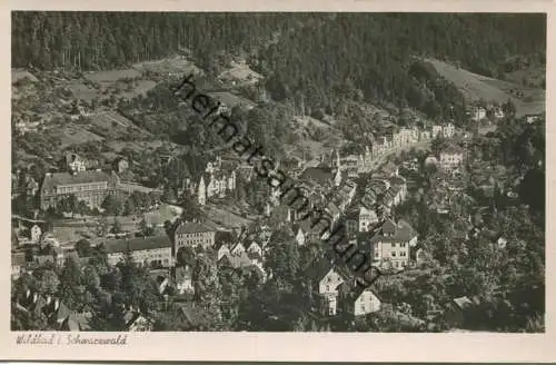 Wildbad - Foto-AK - Verlag A. Weber & Co. Stuttgart