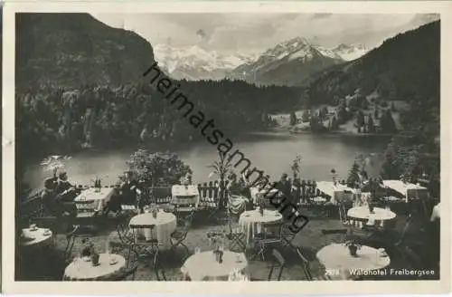 Waldhotel Freibergsee bei Oberstdorf - Foto-Ansichtskarte - Verlag J. Heimhuber Sonthofen