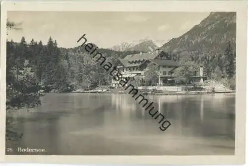 Badersee - Verlag B. Johannes Partenkirchen