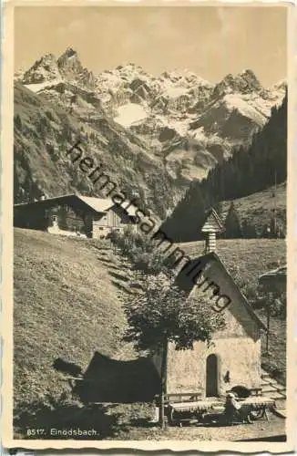 Einödsbach - Foto-Ansichtskarte - Verlag F. u. E. Heimhuber Sonthofen