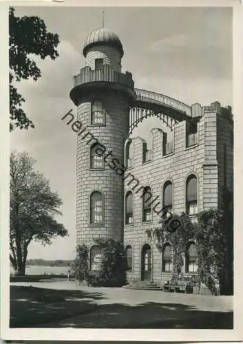 Berlin - Pfaueninsel - Schloss - Foto-Ansichtskarte Grossformat 30er Jahre - Deutscher Kunstverlag Berlin