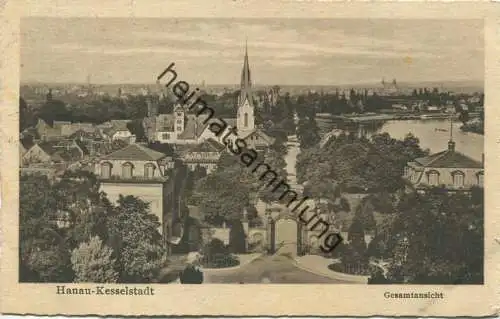 Hanau-Kesselstadt - Gesamtansicht gel. 1930