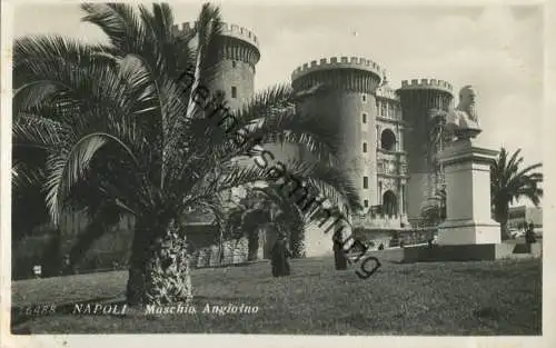 Napoli - Maschio Angioino - Foto-AK Vera fotografia