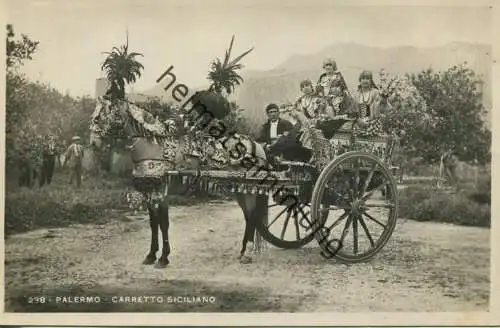 Palermo - Carretto Siciliano - Foto-AK Vera Fotografia