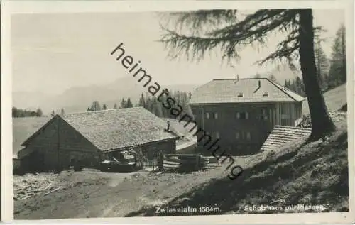 Zwieselalm - Zwieselalpe - Georg und Elise Steiner - Foto-Ansichtskarte