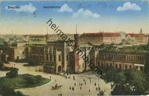 Wroclaw - Breslau - Hauptbahnhof - Feldpost