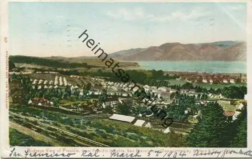 Birdseye view of Presidio - gel. 1904