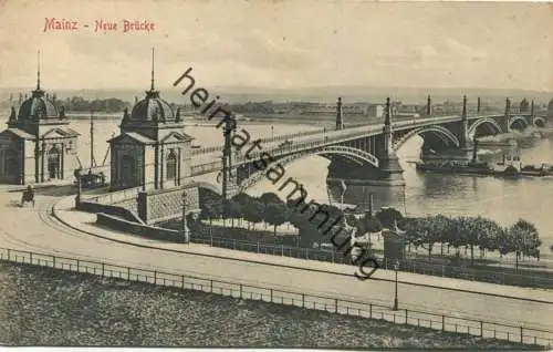 Mainz - Neue Brücke - Verlag Jos. Halenza Mainz