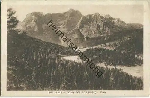 Misurina - Sorapis - Fotografo G. Ghedina Cortina