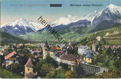 Meran - Vintschgau - Verlag Joh F Amonn Bozen