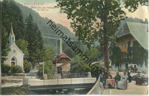 Höllensteig - Hotel Sternen - Verlag Dr Trenkler & Co Leipzig 1906