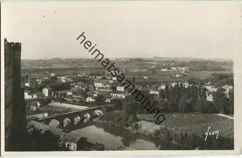 Beziers - L'Orb vu de la terrasse de l'eglise St-Nazaire