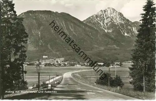 Piding - Freilassingerstraße - Foto-Ansichtskarte