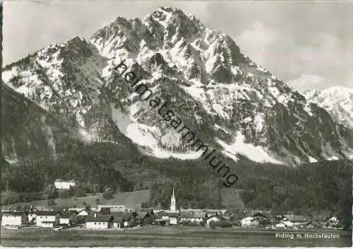 Piding - Hochstaufen - Foto-Ansichtskarte