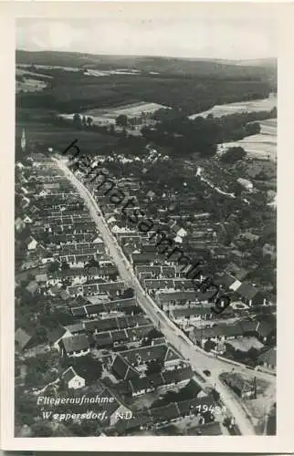 Weppersdorf - Fliegeraufnahme - Burgenland - Foto-Ansichtskarte