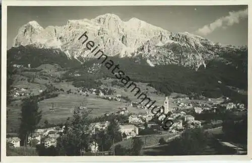 Cortina d' Ampezzo verso Tofana - Foto-Ansichtskarte