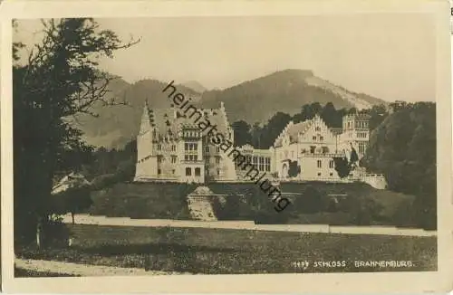 Brannenburg - Schloss - Foto-Ansichtskarte