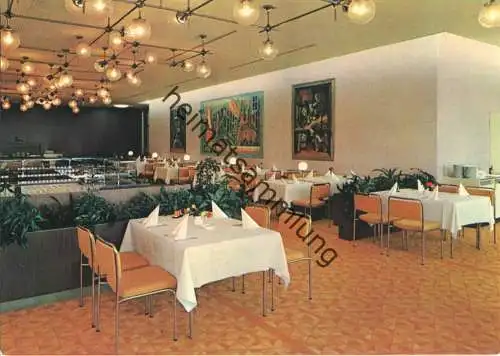 Berlin - Palast der Republik - Linden-Restaurant - Ansichtskarte Großformat - Verlag Bild und Heimat Reichenbach