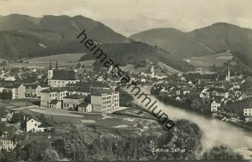 Leoben - Foto-AK - Verlag Karl Krall Leoben 1929 gel. 1930