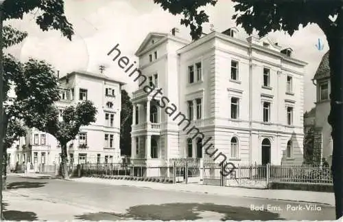 Bad Ems - Park-Villa - Foto-Ansichtskarte - Verlag Cramers Kunstanstalt Dortmund