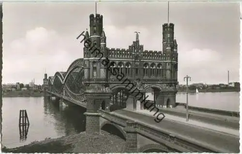 Hamburg - Elbbrücke - Foto-Ansichtskarte - Verlag Schöning & Co Lübeck