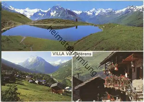 Villa - Val d'Herens - Ansichtskarte Großformat