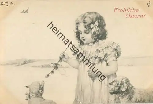 Fröhliche Ostern - M.M. Vienne Nr. 136 - beschrieben 1903