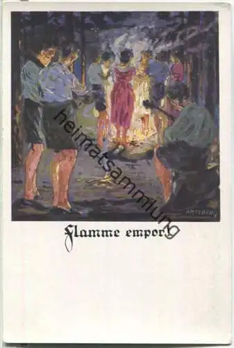 Deutsche Turnerschaft - Flamme empor - signiert Otto Amtsberg