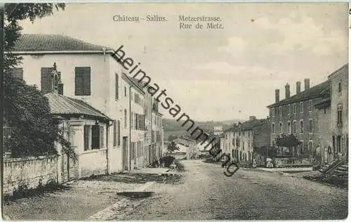 Château-Salins - Rue de Metz - Feldpost