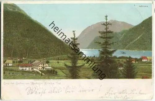 Pertisau am Achensee - Gasthaus zum Pfandler - Verlag L. V. Ender´sche Kunstanstalt Neutitschen