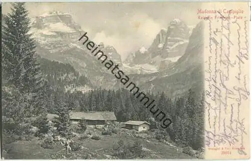 Madonna di Campiglio - Kaiserin Friedrich Platz - Verlag Stengel & Co Dresden