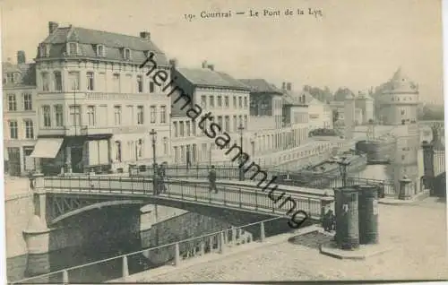 Courtrai - Le Pont de la Lys