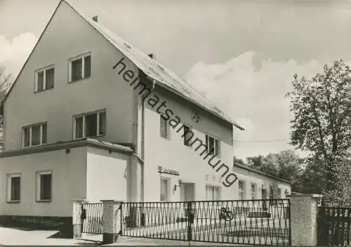 Limbach-Oberfrohna - Gaststätte "Knaumühle" - Foto-AK Grossformat 1979 - Verlag Bild uns Heimat Reichenbach