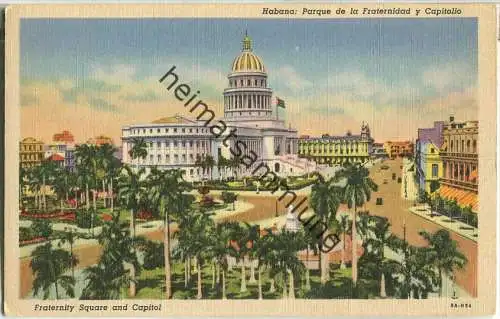 Habana - Square and Capitol