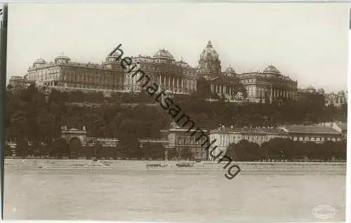 Budapest - Königliche Burg - Foto-Ansichtskarte