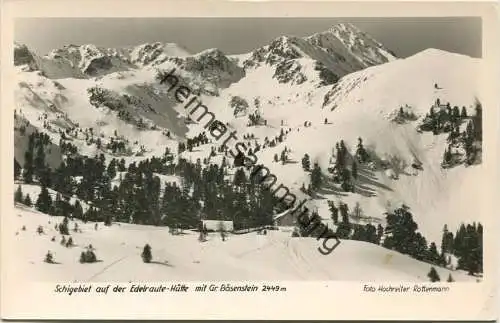 Edelraute-Hütte - Foto-AK - Verlag Hochreiter Rottenmann