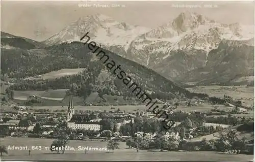 Admont - Foto-AK - Verlag P. Ledermann Wien - gel. 1942