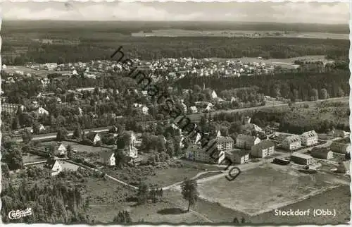 Stockdorf - Luftaufnahme - Foto-AK - Verlag Cramers Dortmund - gel.