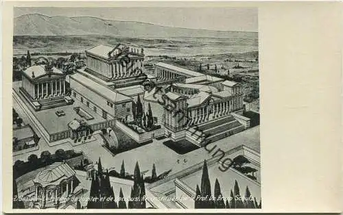 Libanon - Baalbek - Le temple de Jupiter et de Bacchus - Reconstitués par le Prof. Dr. Bruno Schulz - Wakim Awad Baalbek
