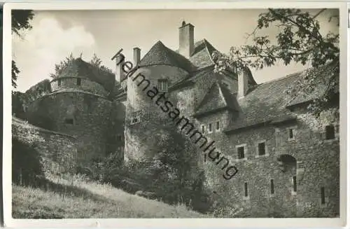 Schloss Fürstenstein - Zamek Ksiaz - Foto-Ansichtskarte