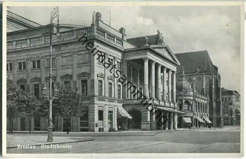 Breslau - Wroclaw - Stadttheater