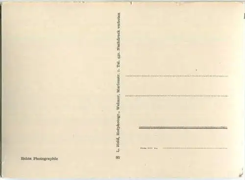 Weimar - Unterm Römischen Haus - Foto-Ansichtskarte Großformat