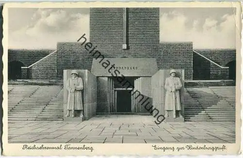 Reichsehrenmal Tannenberg - Eingang zur Hindenburggruft