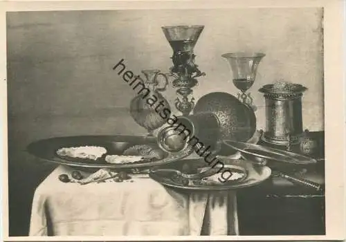 Willem Claesz Heda - Stilleben - Leipzig - Museum der bildenden Künste - Foto-AK Grossformat