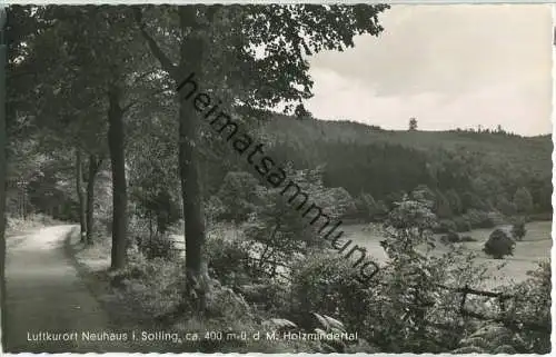 37603 Neuhaus im Solling - Foto-Ansichtskarte - Verlag Cramers Dortmund