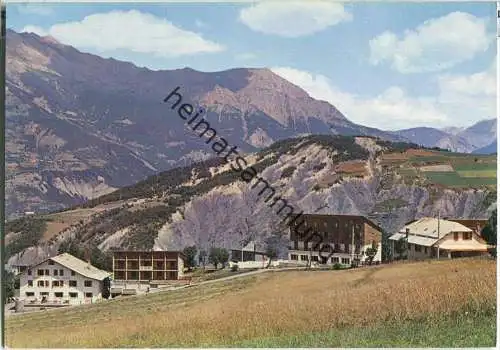 Barcelonnette - Le Sauze - Chalet-Hotel - Les Seolanes - l'Equipe et l'Alp Hotel - Ansichtskarte Großformat