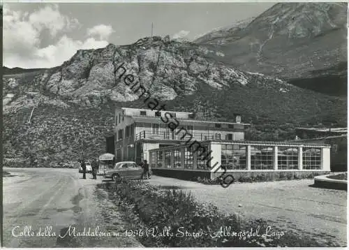 Valle Stura - Albergo del Lago - Ansichtskarte Großformat