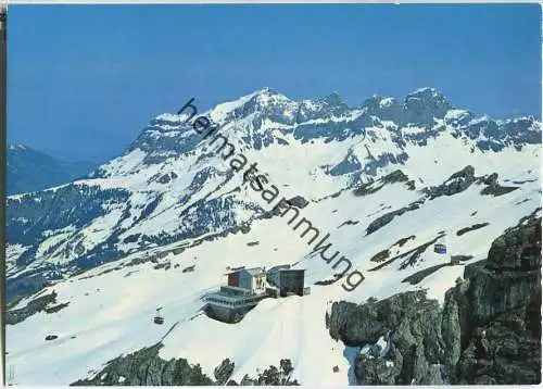 Titlis - Gletscherrestauration Stand - Ansichtskarte Großformat